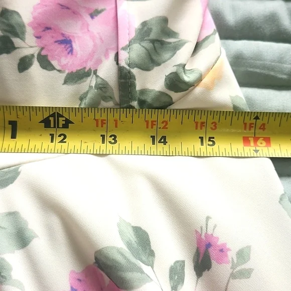 ZARA WOMAN SHORT STRAPPY FLORAL CORSETRY-INSPIRED DRESS SIZE XLARGE - Picture 10 of 11